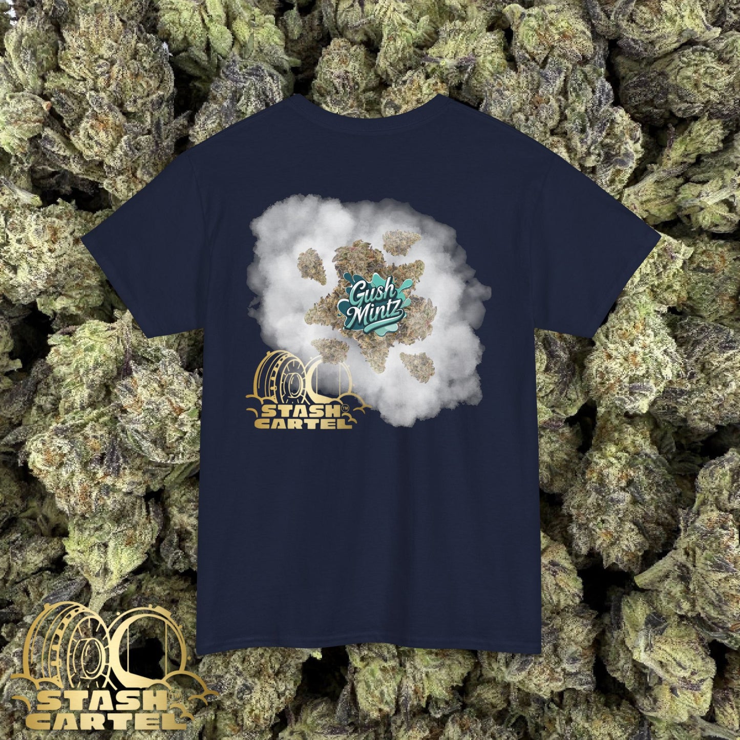 Gush Mintz Tee – Luxury Gas, Frosted Loud Unisex Heavy Cotton Tee