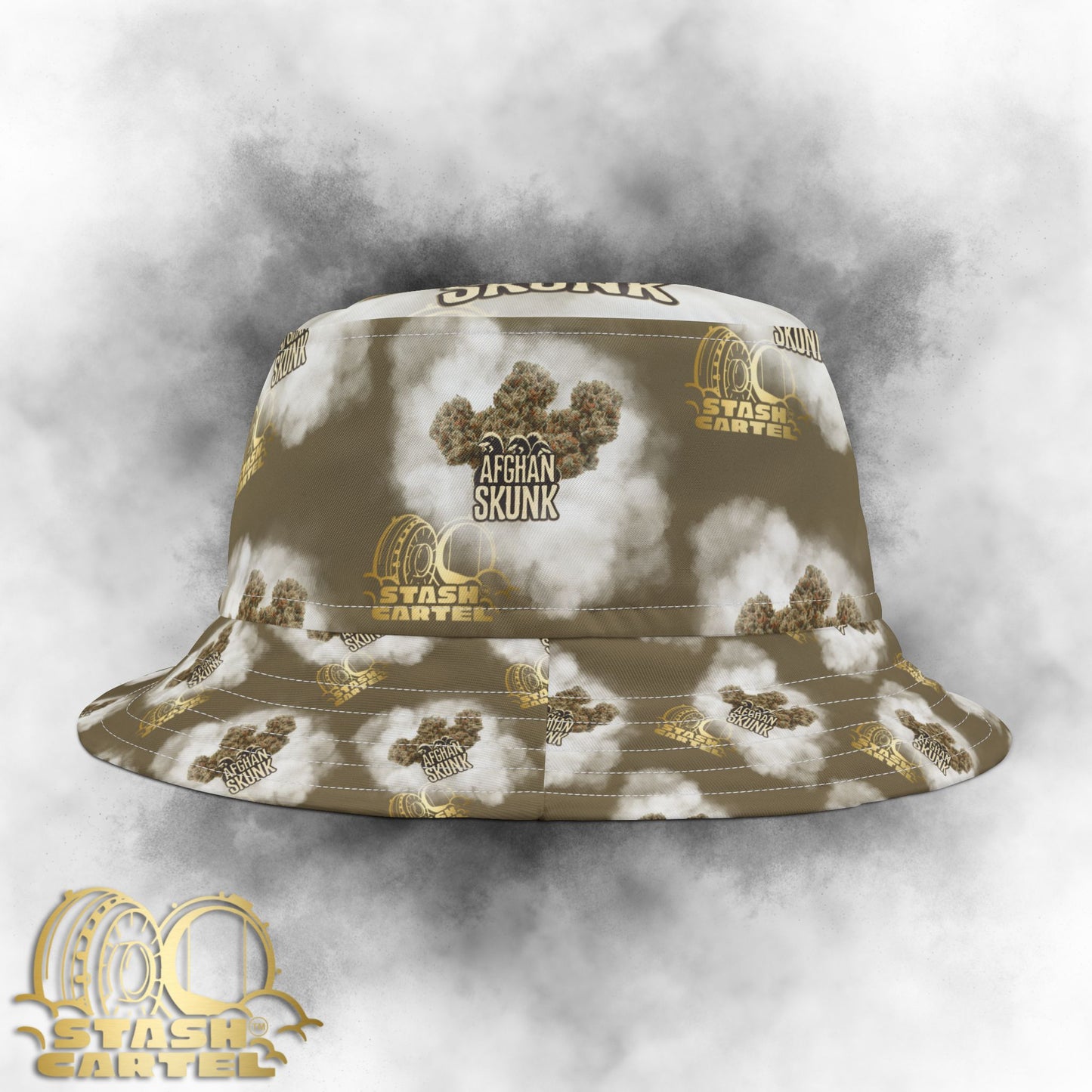 Afghan Skunk Bucket Hat – Classic Funk with Earth-Born Calm
