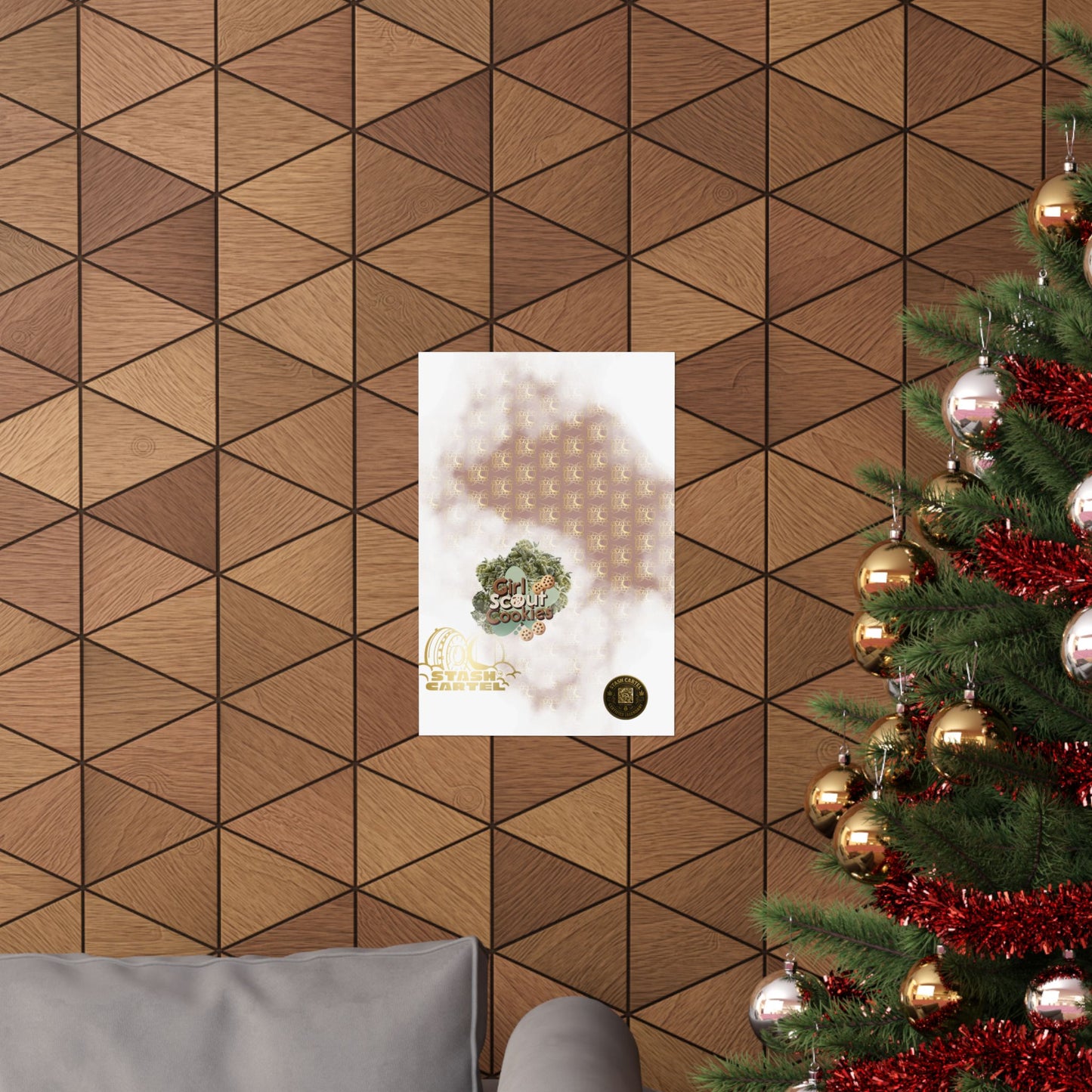 Girl Scout Cookies Legendary Hybrid Poster Art – Sweet & Loud Cannabis Decor