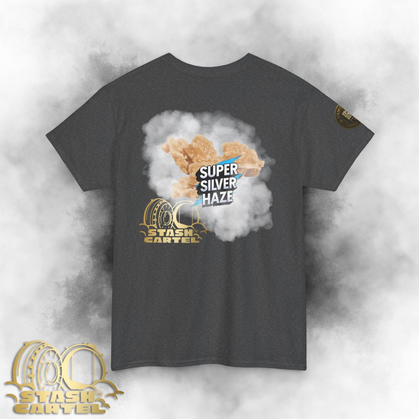 Super Silver Haze Sugar Wax Tee – Classic Energy, Dab-Level Intensity Unisex Heavy Cotton Tee
