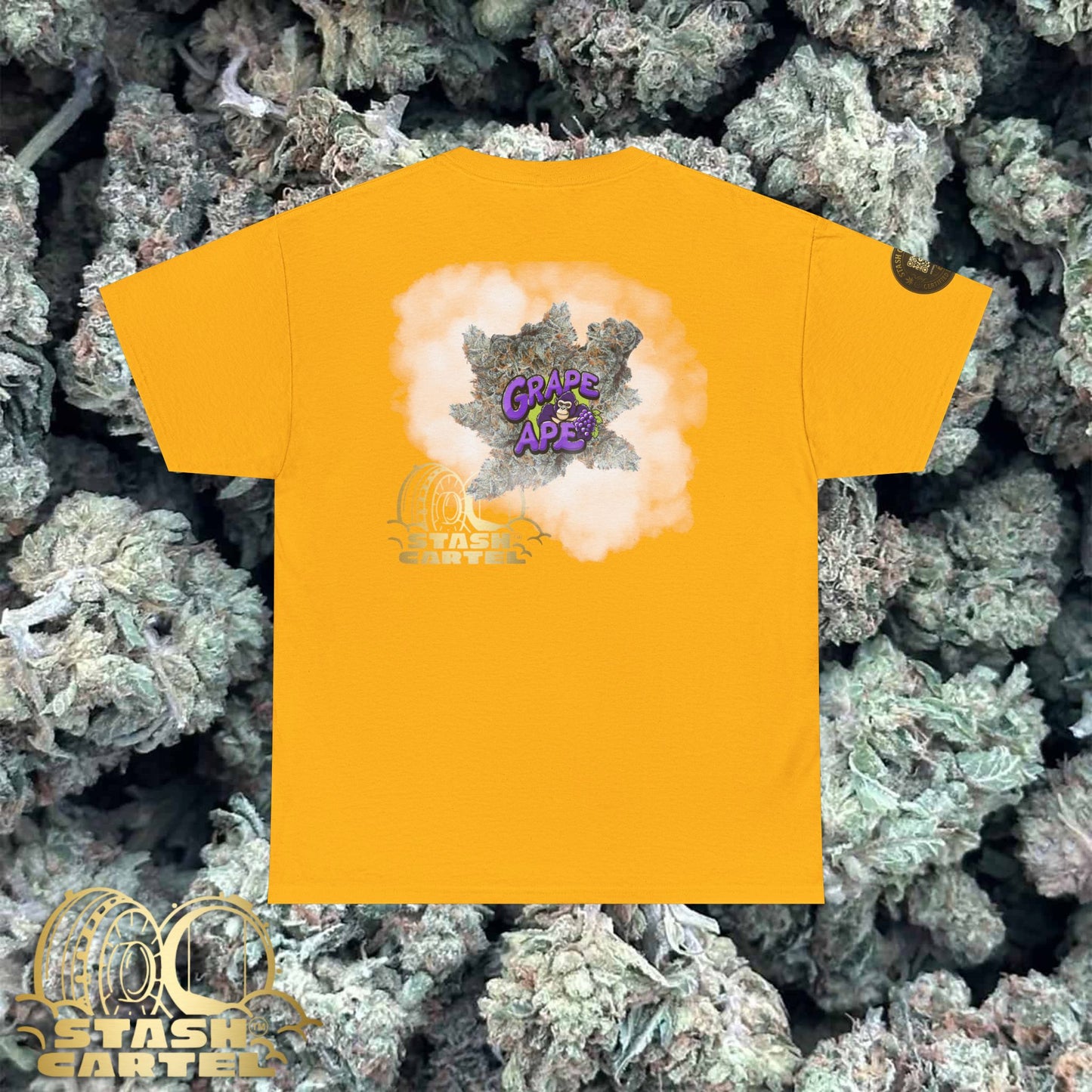 Grape Ape Tee – Purple Royalty, Sweet & Sedative Unisex Heavy Cotton Tee
