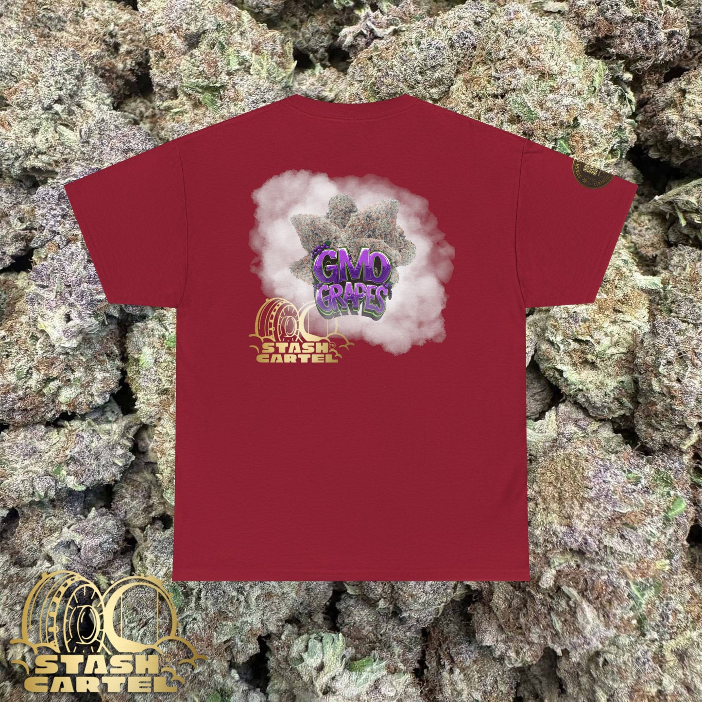 GMO Grapes Tee – Heavy Funk, Purple Drip, Legendary Loud Unisex Graphic Tee