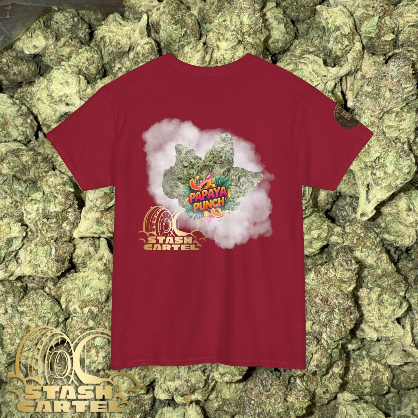 Papaya Punch Tee – Exotic Fruit Funk Unisex Cotton Tee