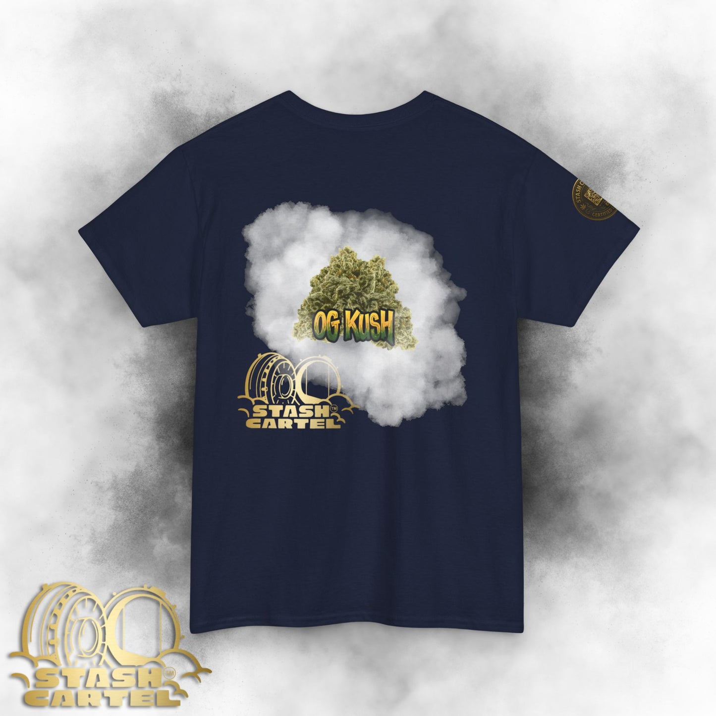 OG Kush Cannabis Strain T-Shirt – Gildan 5000 Heavy Cotton Tee