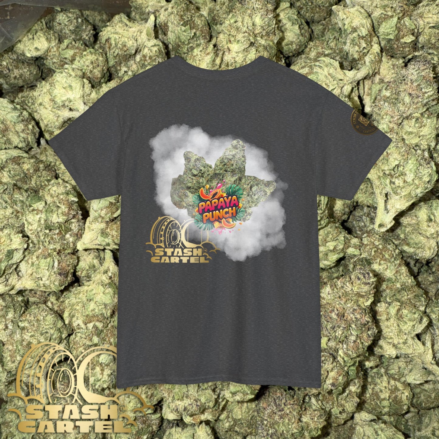 Papaya Punch Tee – Exotic Fruit Funk Unisex Cotton Tee