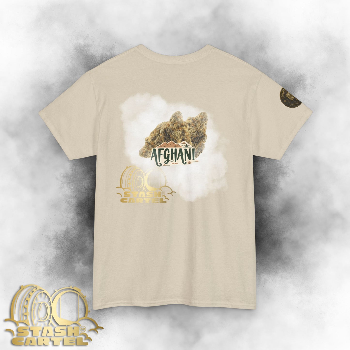 Afghani Tee – Earthy Heritage Indica OG Unisex Heavy Cotton Tee