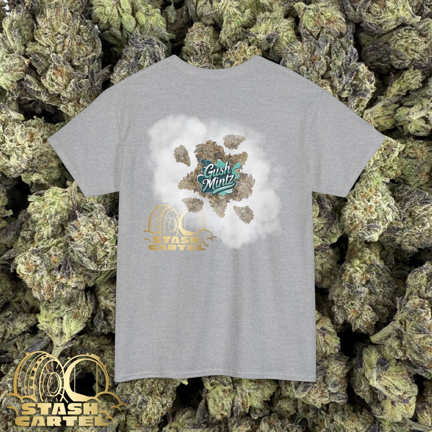 Gush Mintz Tee – Luxury Gas, Frosted Loud Unisex Heavy Cotton Tee
