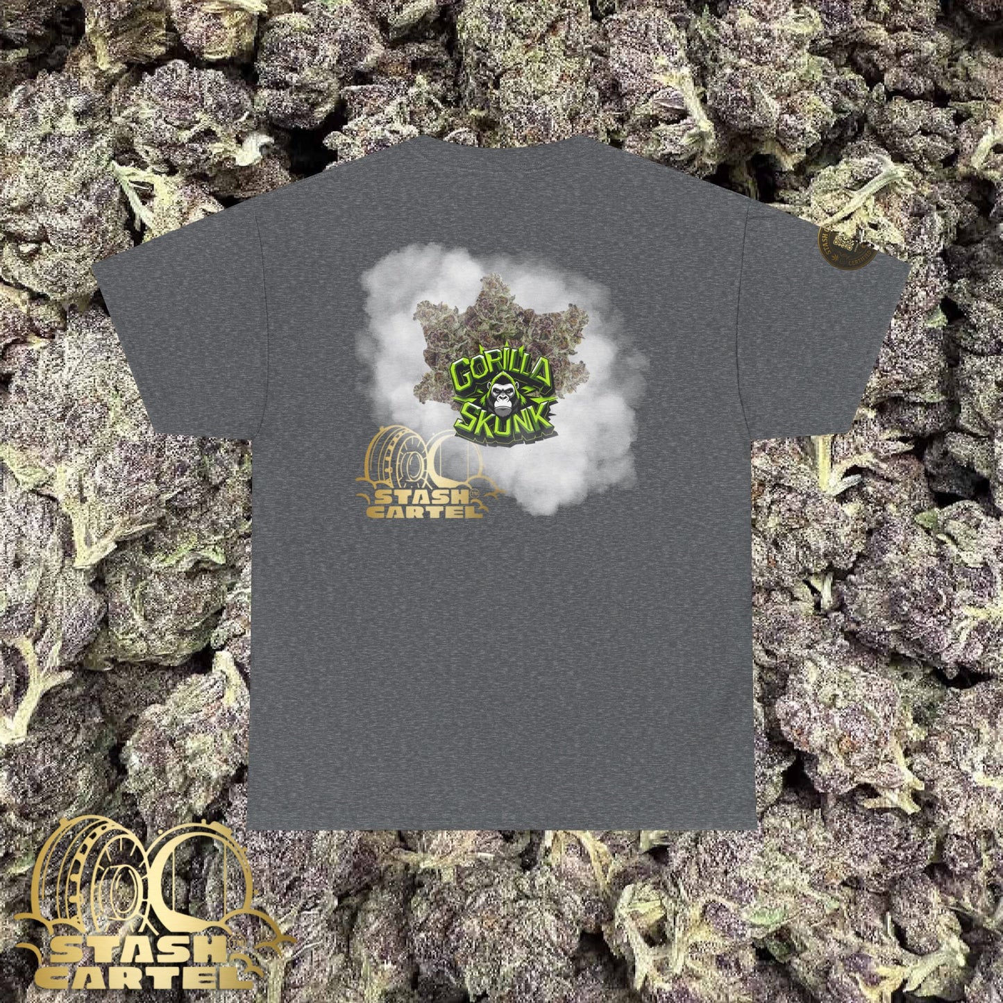 Gorilla Skunk Tee – Primal Funk Meets Classic Skunk Unisex Heavy Cotton Tee