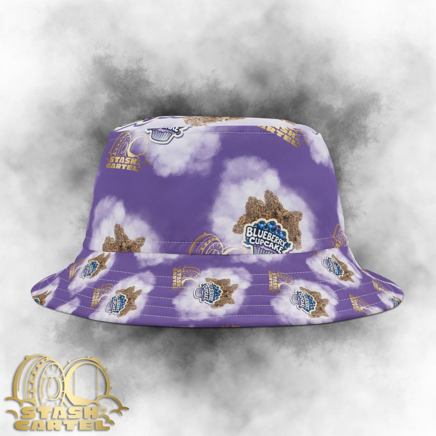 Blueberry Cupcake Bucket Hat – Dessert Drop with Berry Cool Vibes