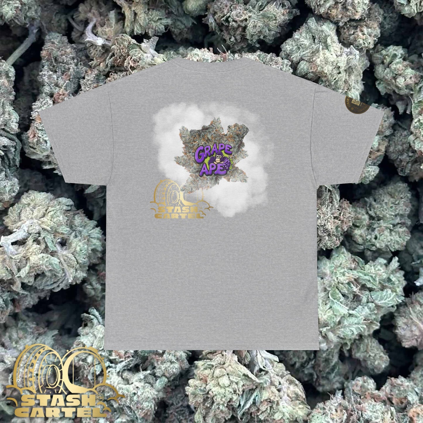 Grape Ape Tee – Purple Royalty, Sweet & Sedative Unisex Heavy Cotton Tee