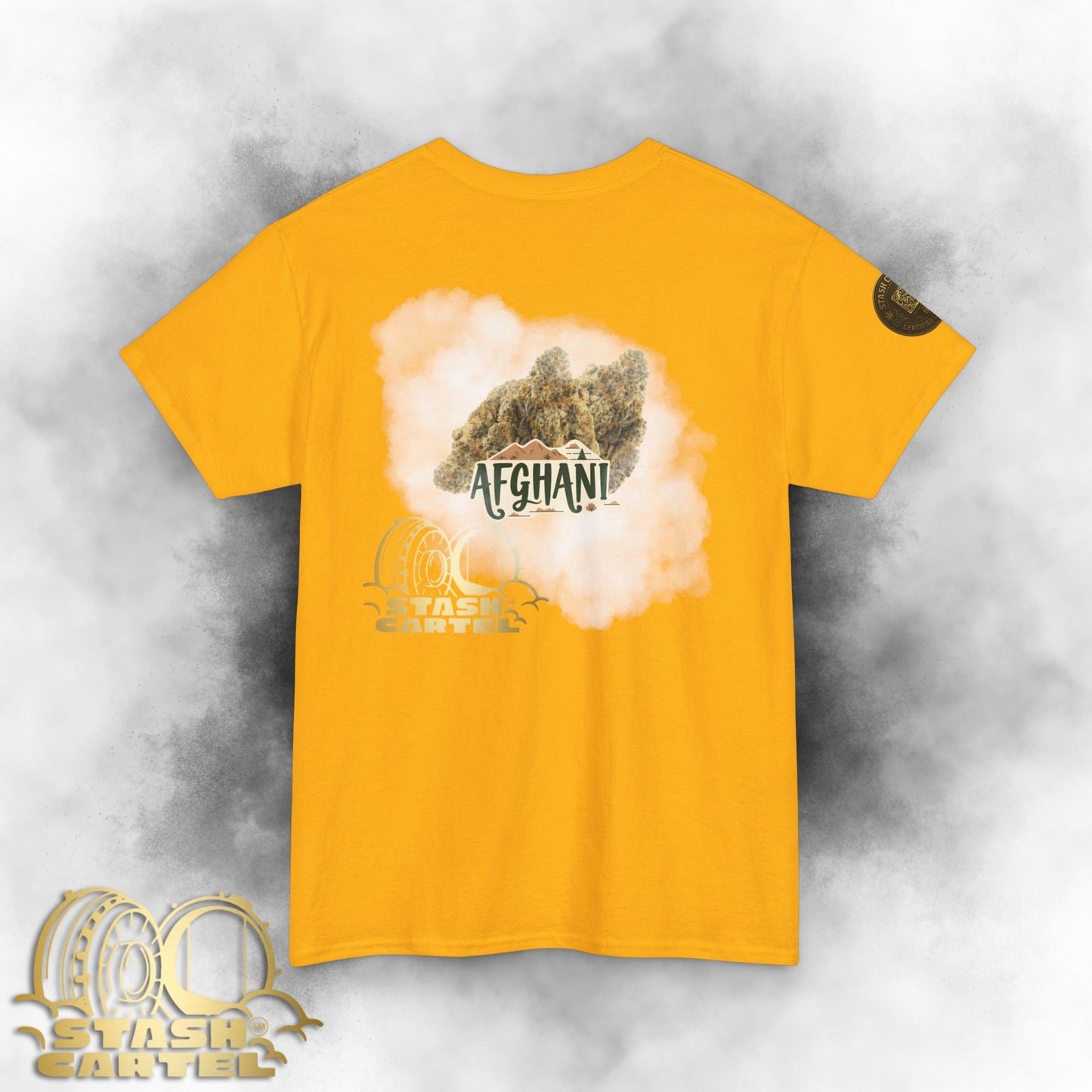 Afghani Tee – Earthy Heritage Indica OG Unisex Heavy Cotton Tee