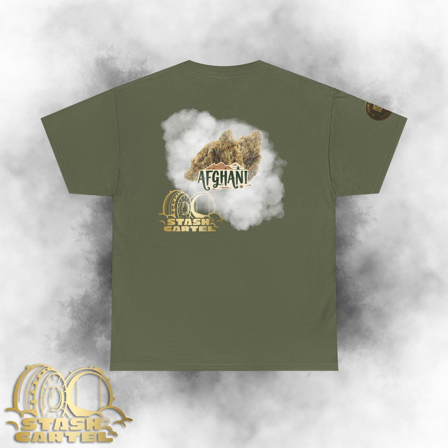 Afghani Tee – Earthy Heritage Indica OG Unisex Heavy Cotton Tee