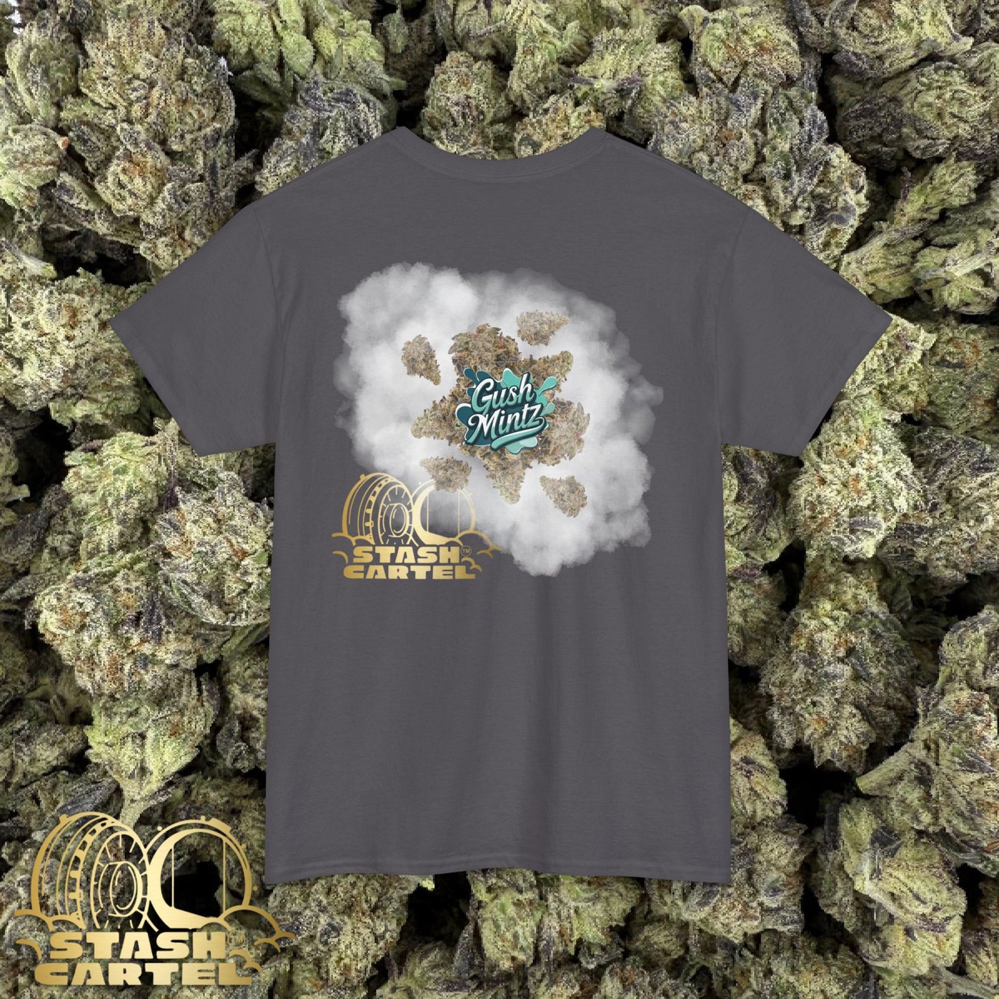 Gush Mintz Tee – Luxury Gas, Frosted Loud Unisex Heavy Cotton Tee