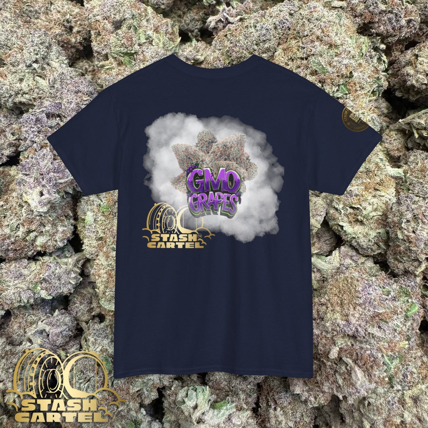 GMO Grapes Tee – Heavy Funk, Purple Drip, Legendary Loud Unisex Graphic Tee