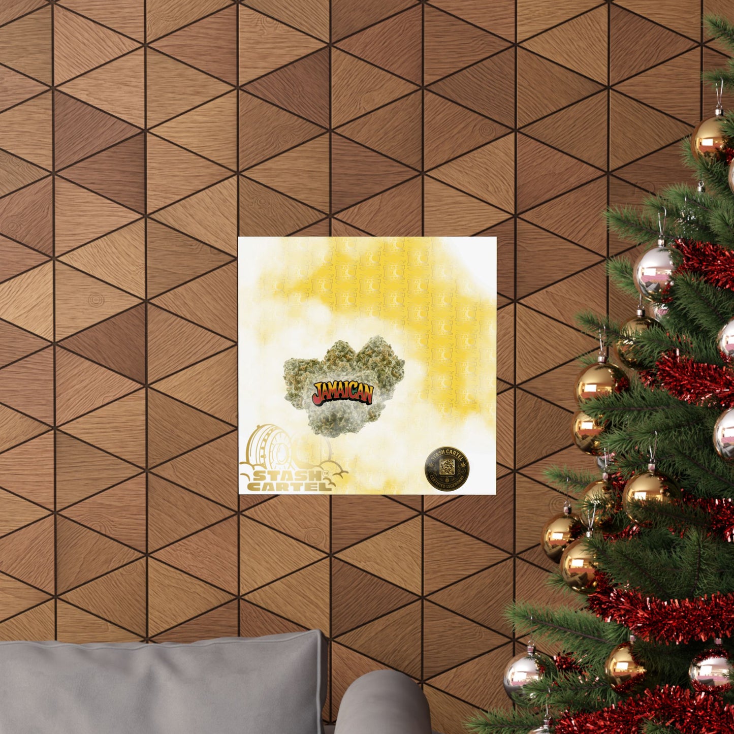 🏝️ "Jamaican" Sativa Landrace Poster