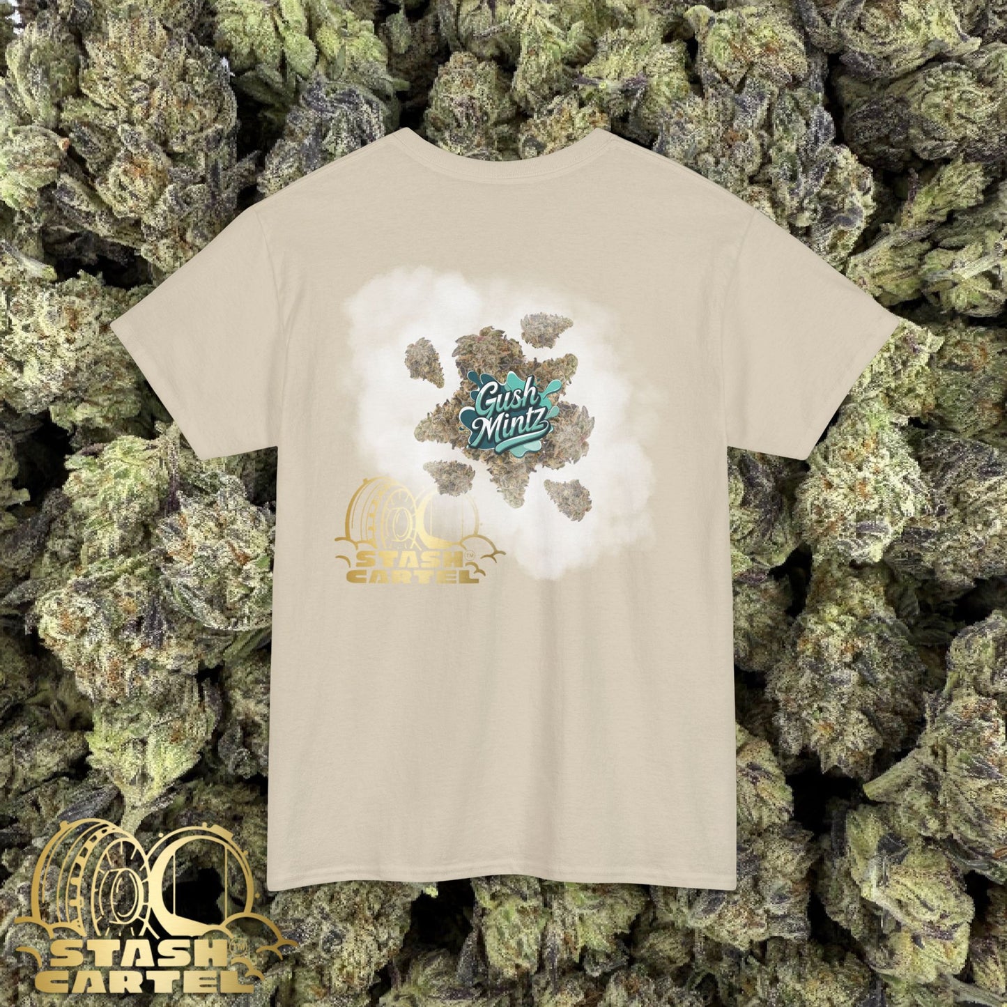 Gush Mintz Tee – Luxury Gas, Frosted Loud Unisex Heavy Cotton Tee