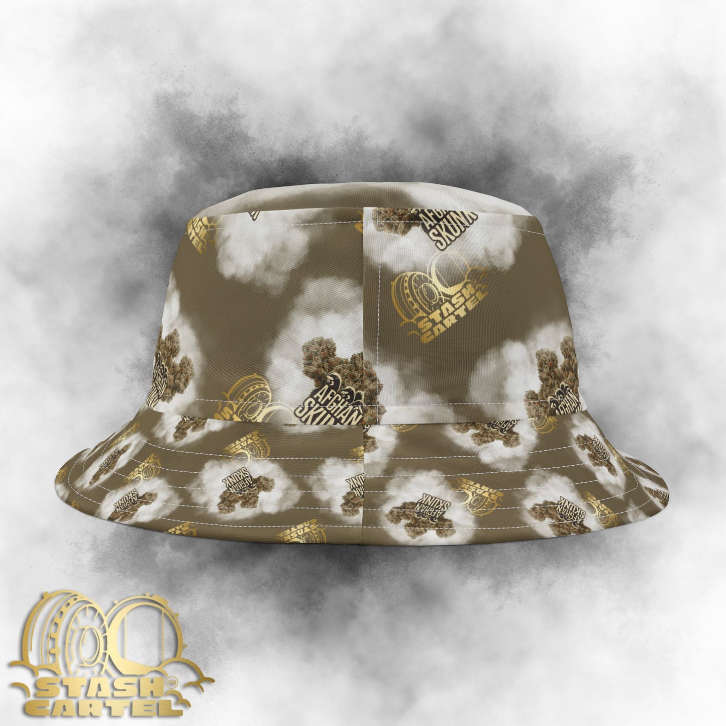 Afghan Skunk Bucket Hat – Classic Funk with Earth-Born Calm