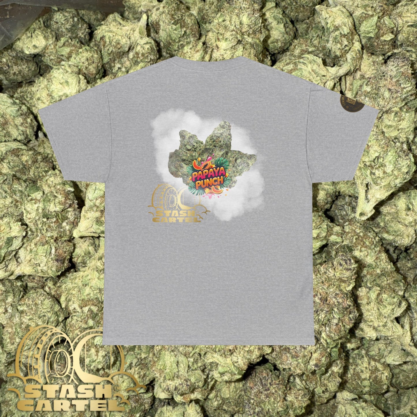 Papaya Punch Tee – Exotic Fruit Funk Unisex Cotton Tee