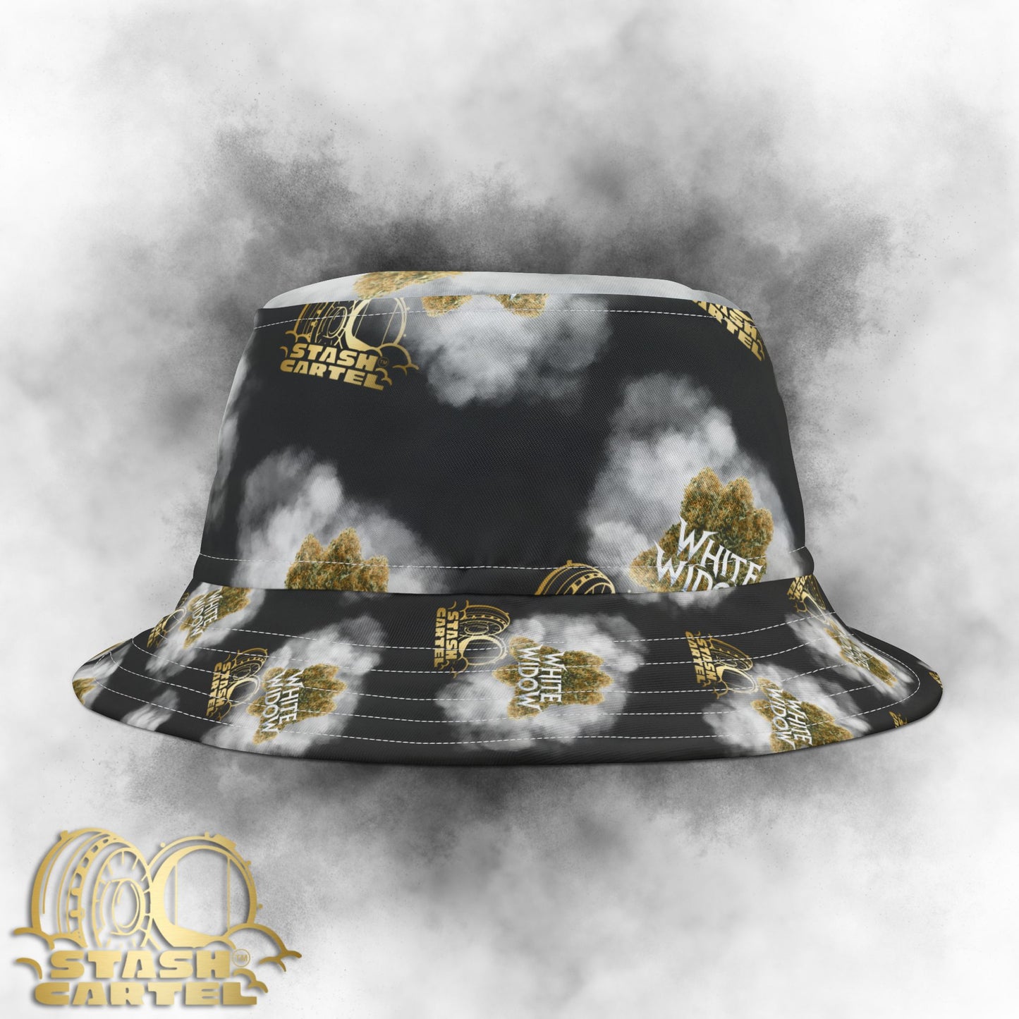 White Widow Bucket Hat – Clean Heat with Global Cult Classic Energy