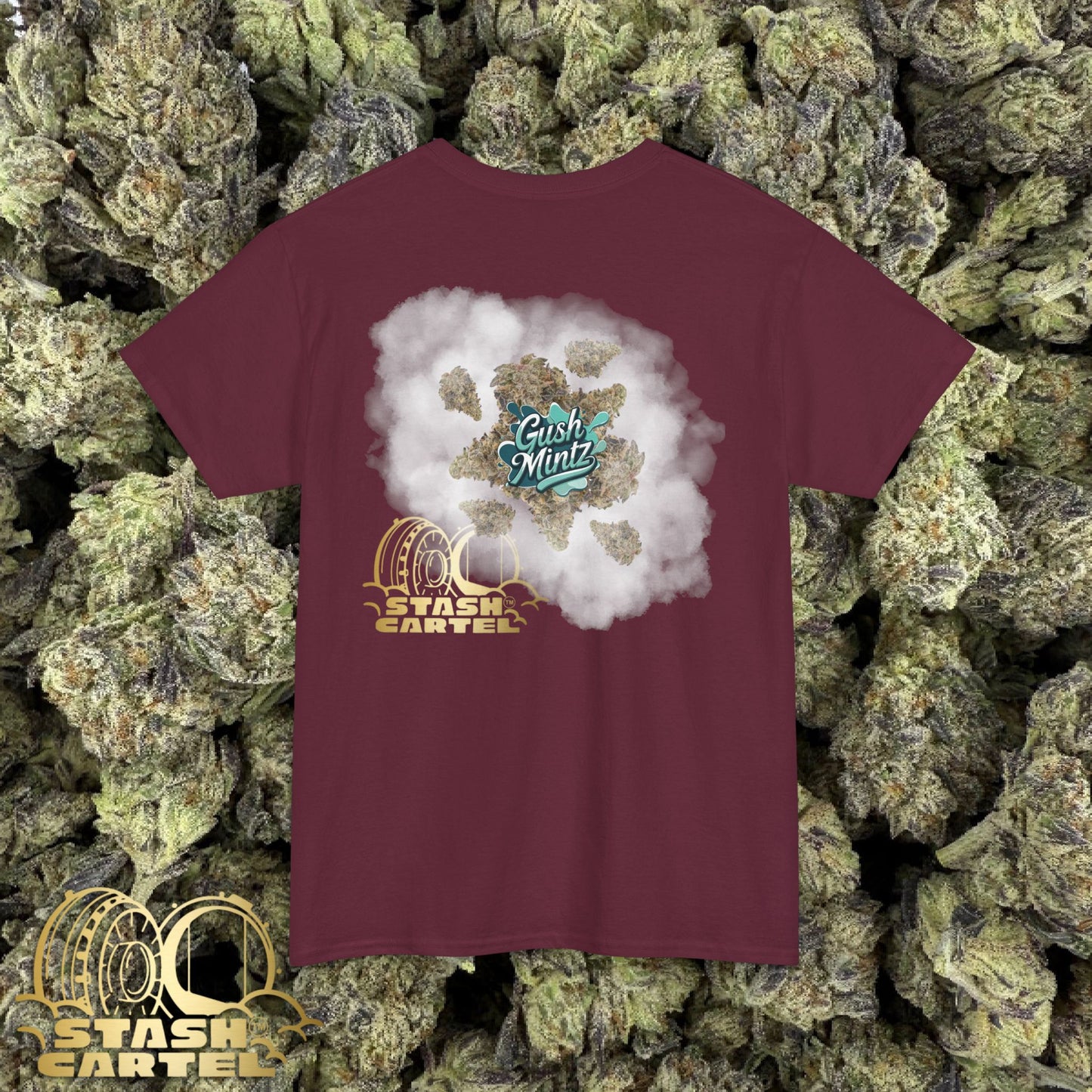 Gush Mintz Tee – Luxury Gas, Frosted Loud Unisex Heavy Cotton Tee