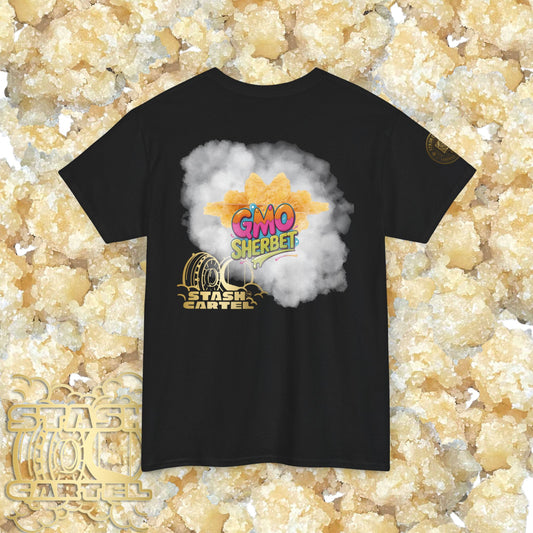 GMO Sherbet Sugar Wax Tee – Full Spectrum Drip, Loud & Creamy Unisex Heavy Cotton Tee