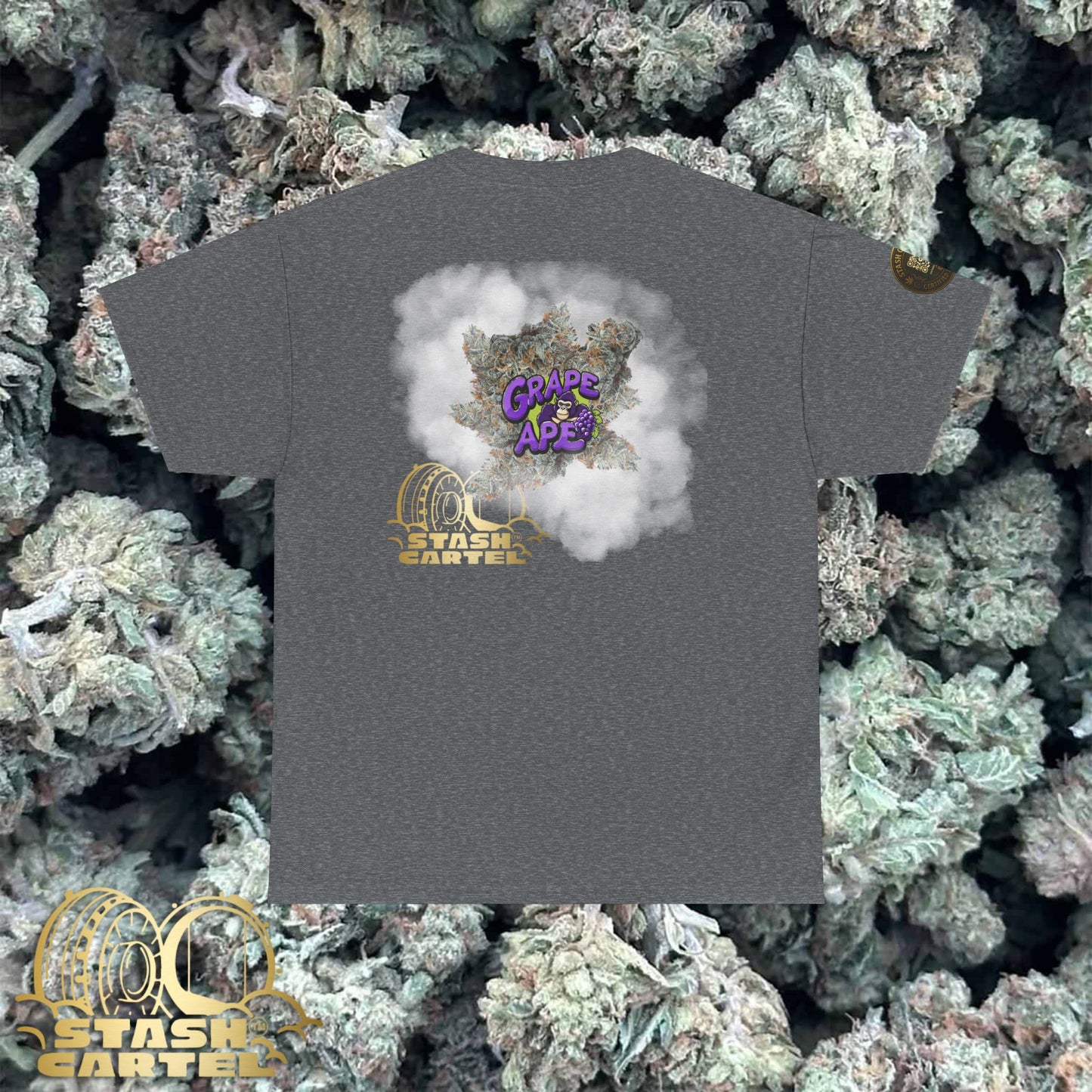 Grape Ape Tee – Purple Royalty, Sweet & Sedative Unisex Heavy Cotton Tee