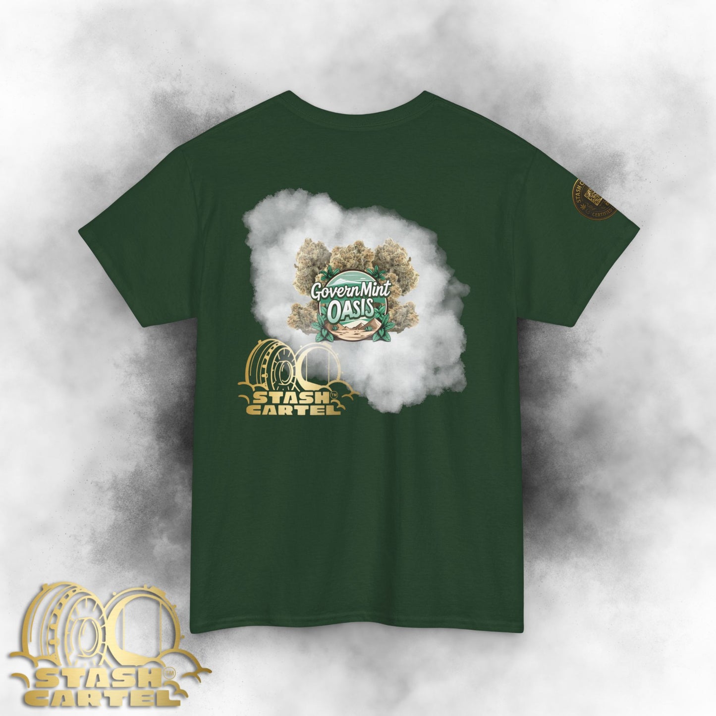 Governmint Oasis Tee – Mint Gas Therapy Unisex Heavy Cotton Tee