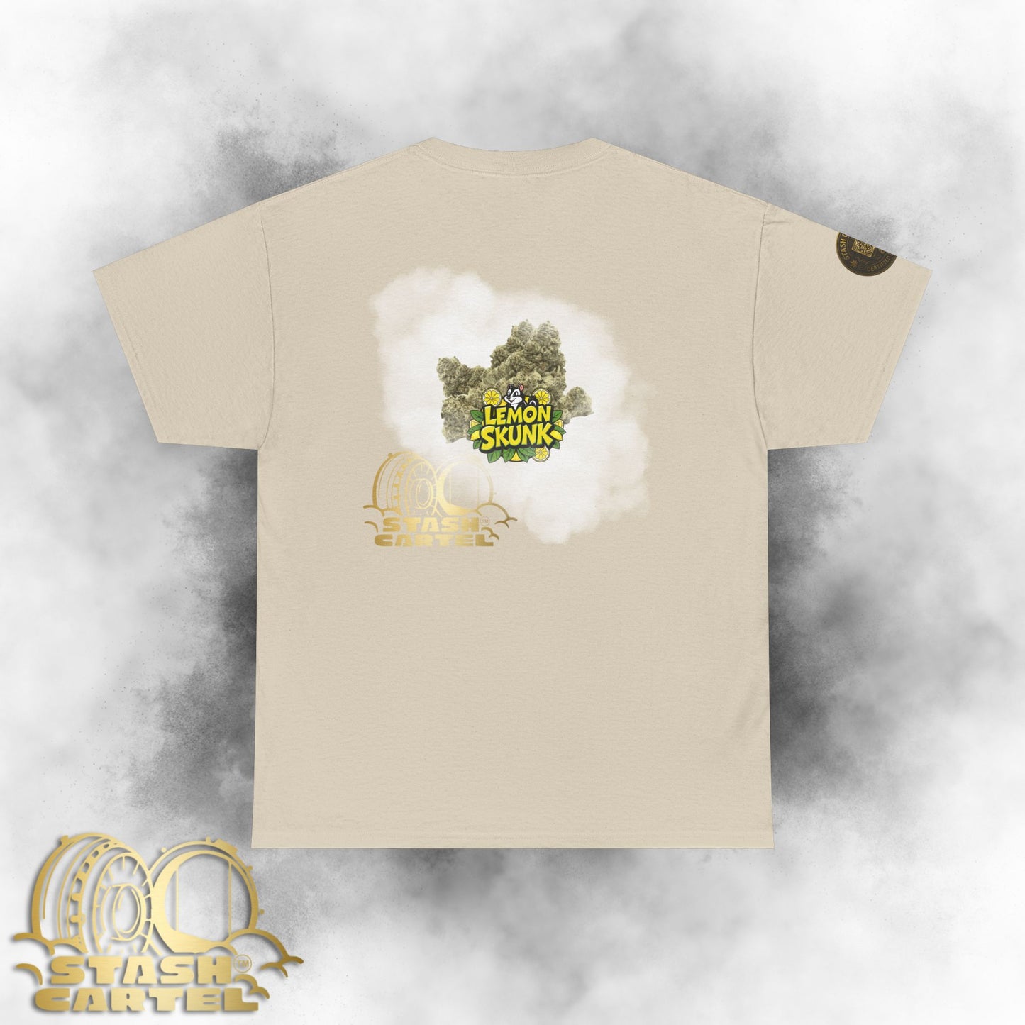 Lemon Skunk Tee – Bright Citrus Bliss Unisex Cotton Tee