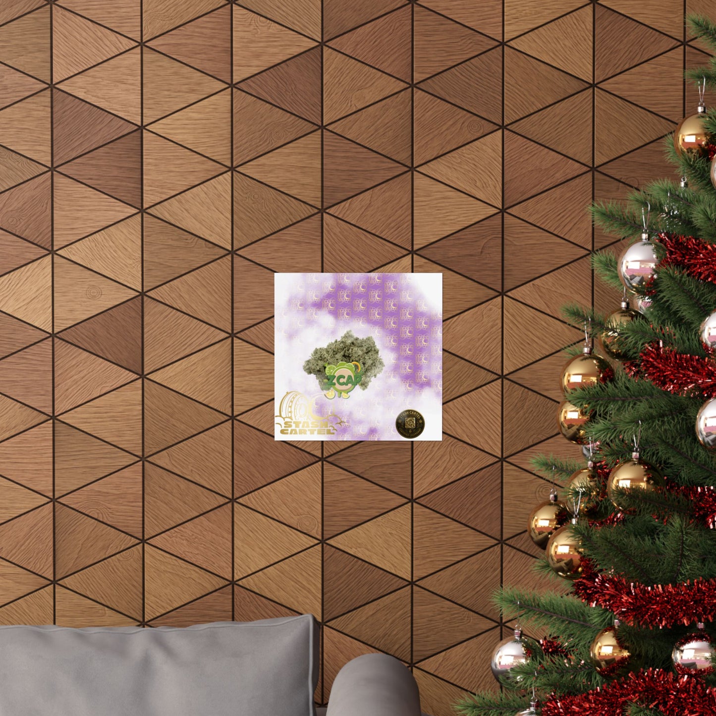 🧢🍬 Z Cap Poster – Designer Zkittlez Hybrid Wall Poster with Drippy Terps