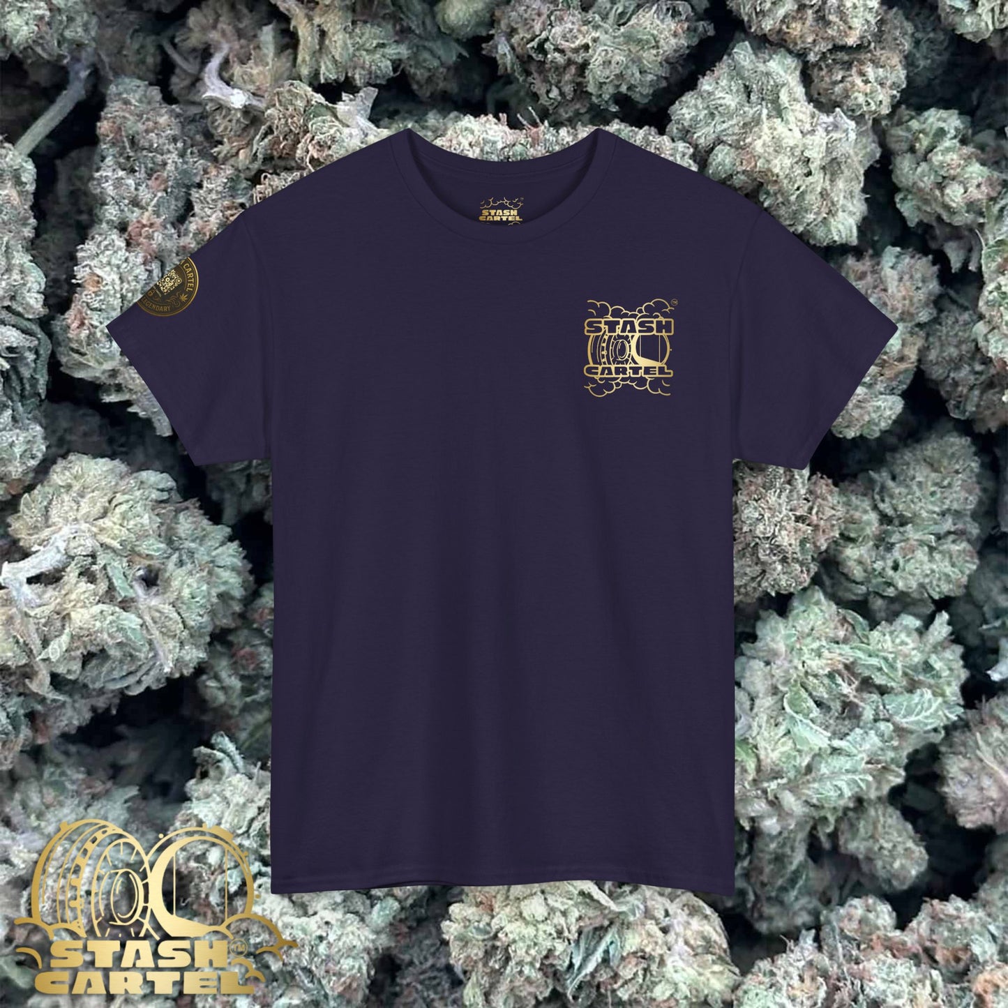 Grape Ape Tee – Purple Royalty, Sweet & Sedative Unisex Heavy Cotton Tee