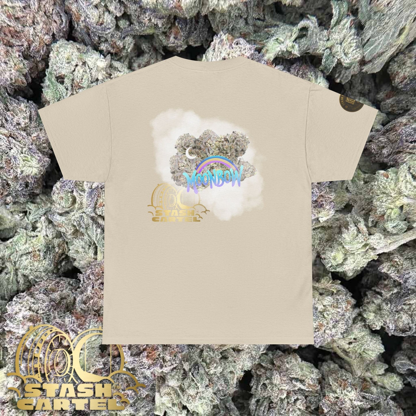 Moonbow Tee – Rainbow Resin Loudwear Unisex Cotton Tee