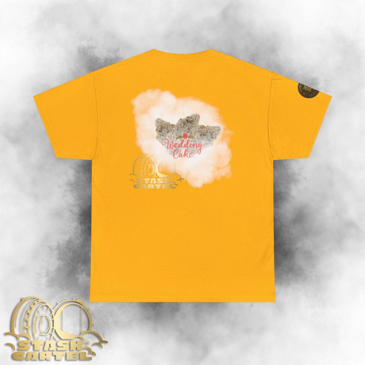 Wedding Cake Tee – Dessert Gas Drip Unisex Heavy Cotton Tee