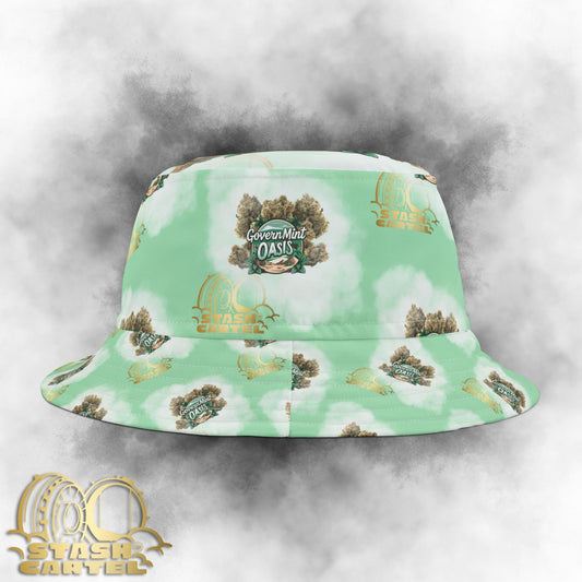 Governmint Oasis Bucket Hat – Cool Power Meets Earth-Toned Peace