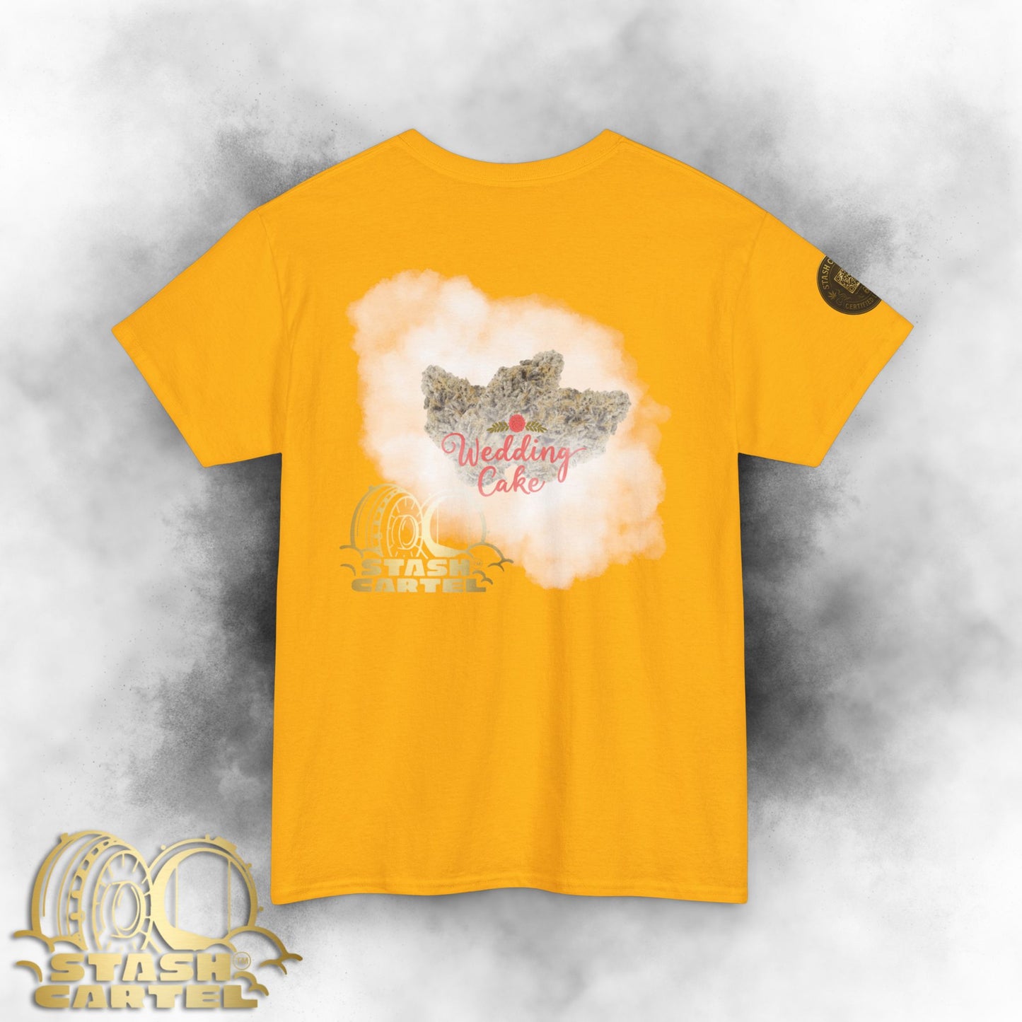 Wedding Cake Tee – Dessert Gas Drip Unisex Heavy Cotton Tee