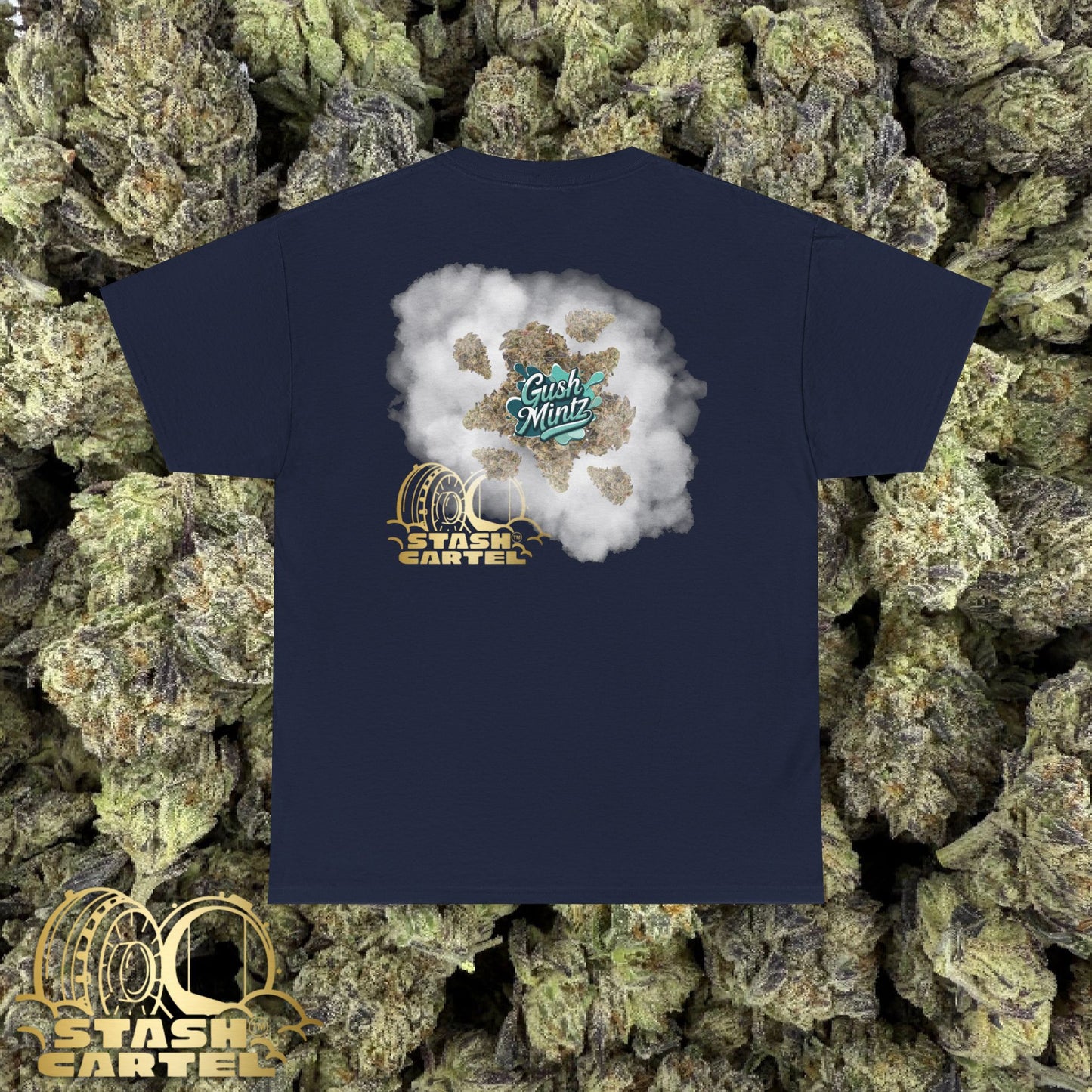 Gush Mintz Tee – Luxury Gas, Frosted Loud Unisex Heavy Cotton Tee