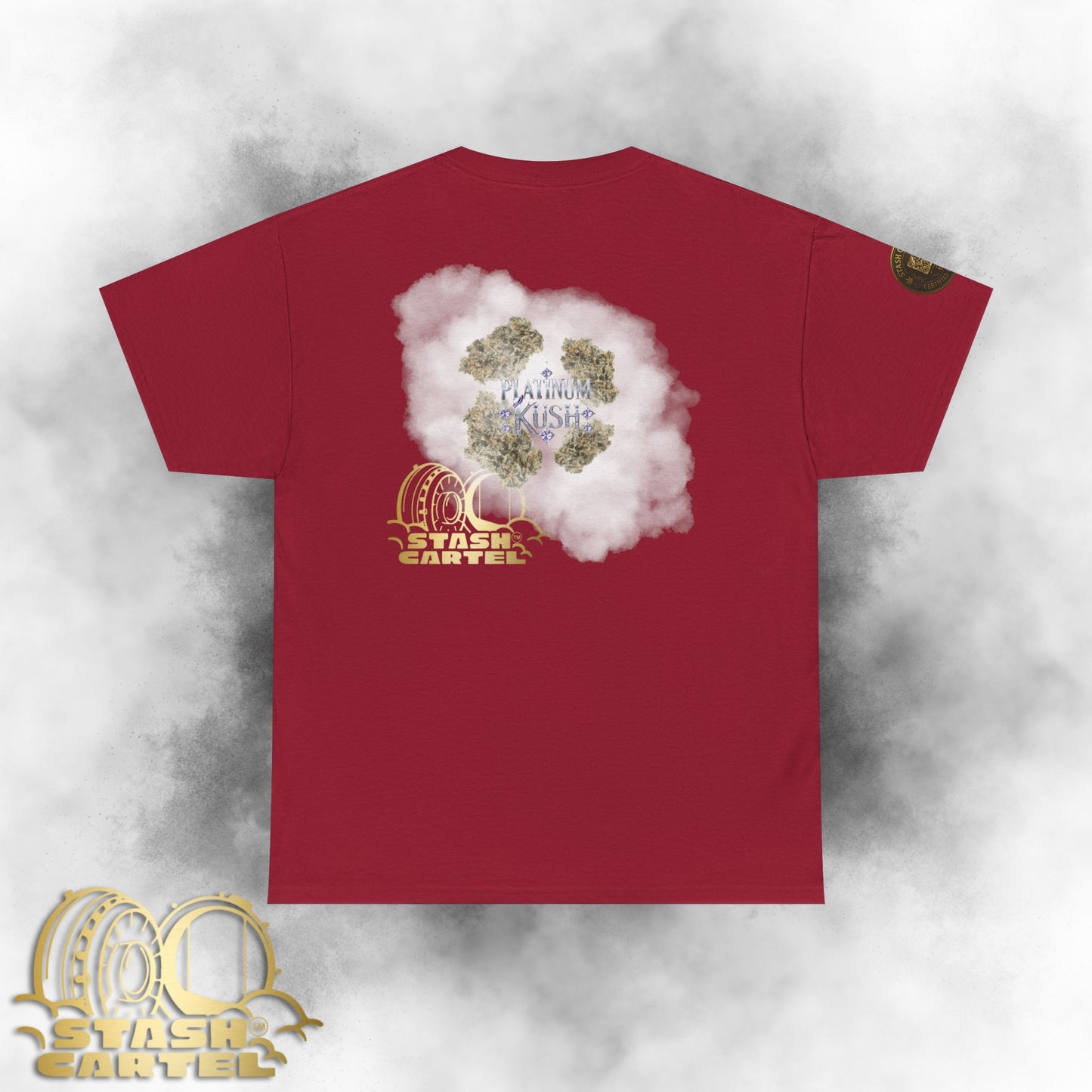 Platinum Kush Tee – Frosty Nightcap Gas Unisex Heavy Cotton Tee