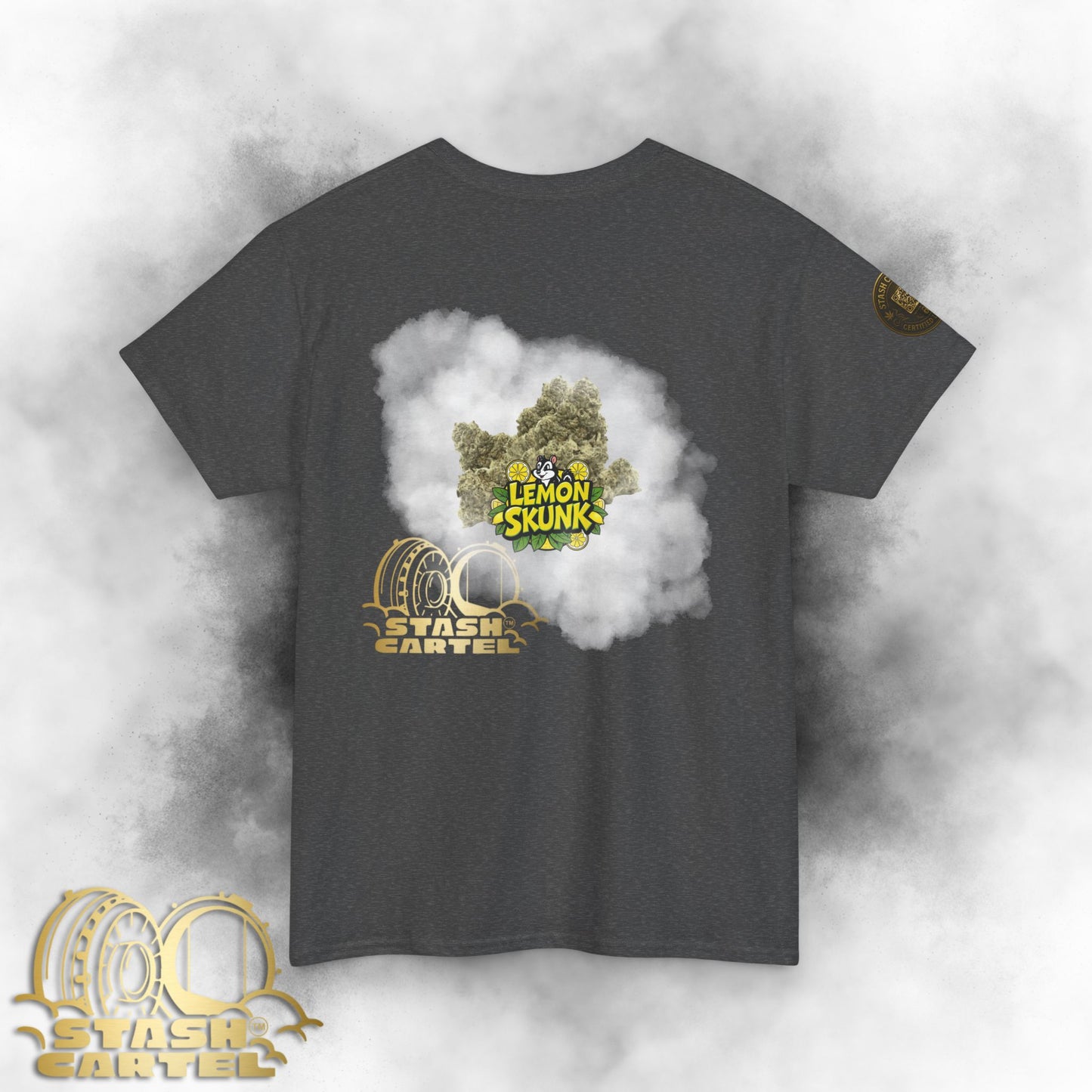 Lemon Skunk Tee – Bright Citrus Bliss Unisex Cotton Tee