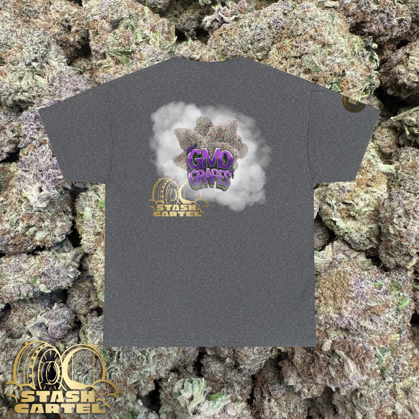 GMO Grapes Tee – Heavy Funk, Purple Drip, Legendary Loud Unisex Graphic Tee