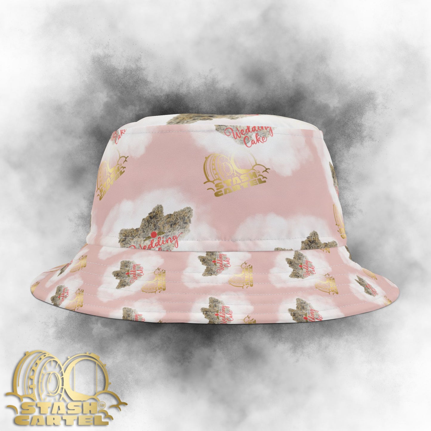 Wedding Cake Bucket Hat – Dessert-Dripped Style with Celebratory Vibes