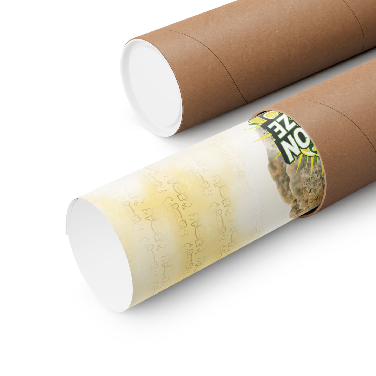 ☀️🍋 Lemon Haze Poster – Bright Citrus Sativa Poster for Focus & Clarity