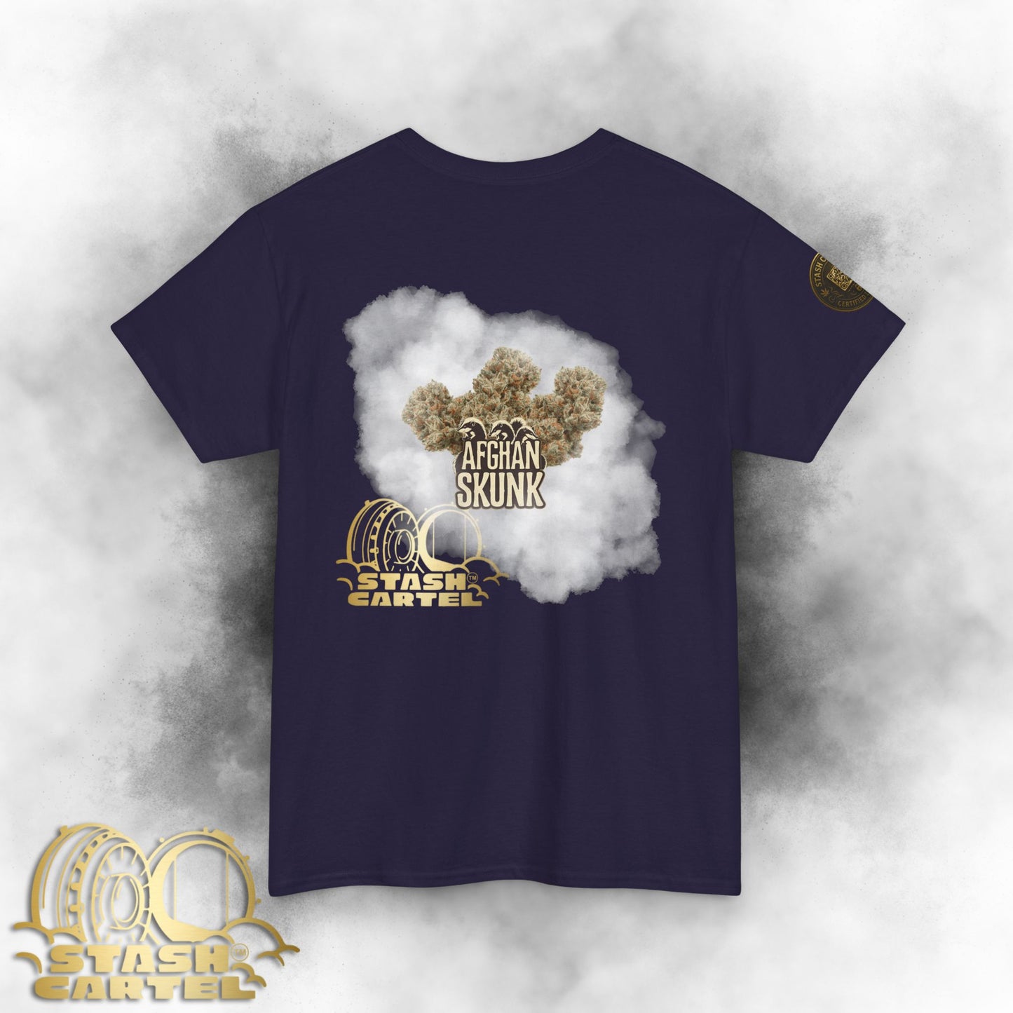 Afghan Skunk Tee – Classic Landrace Funk Unisex Cotton Tee