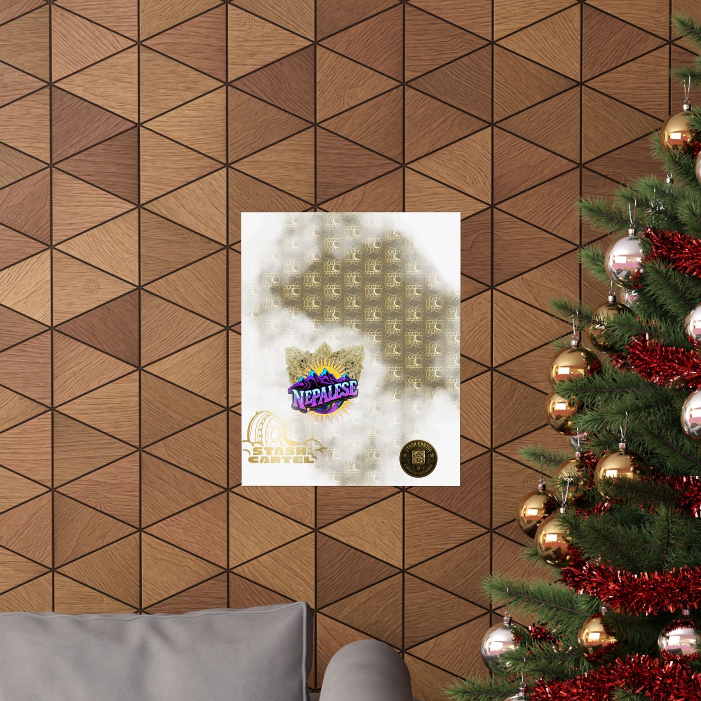 🧘‍♂️🏔️ Nepalese Poster – Sacred Sativa-Leaning Landrace with Earthy Incense & Floral Spice