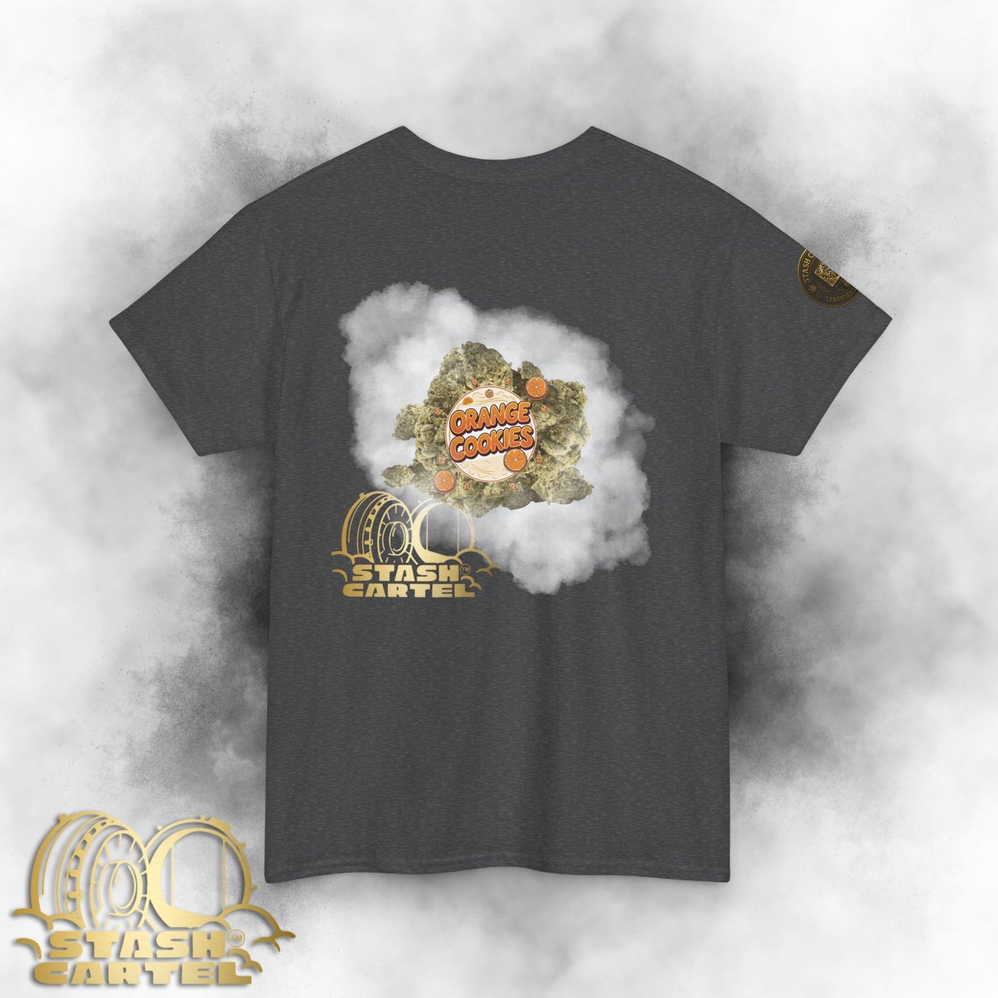 Orange Cookies Tee – Zesty Cream Dream Unisex Cotton Tee