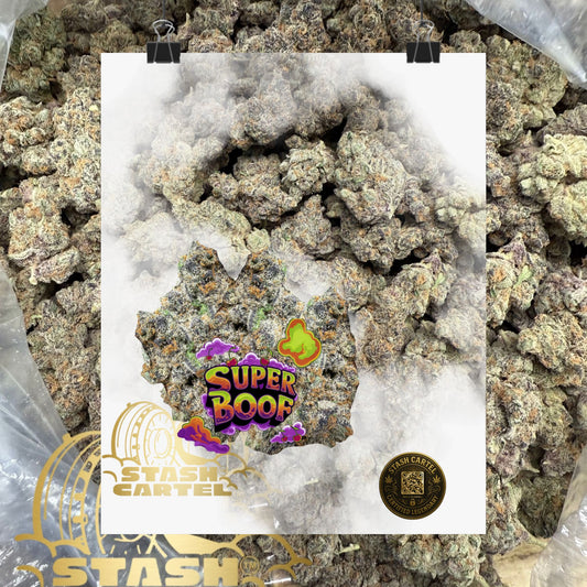 📦🔥 Super Boof Poster – Loud Hybrid Poster with Zesty Gas & Heavy Terps