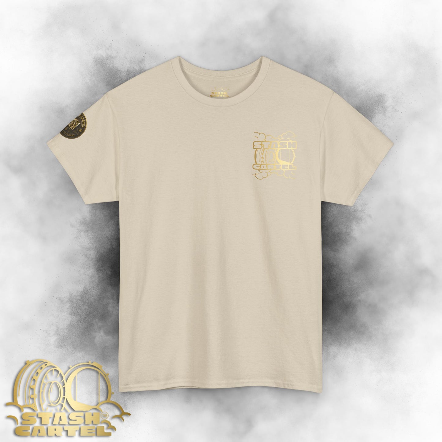 Gorilla Cake Tee – Hybrid Strength, Frosted Kush Unisex Heavy Cotton Tee