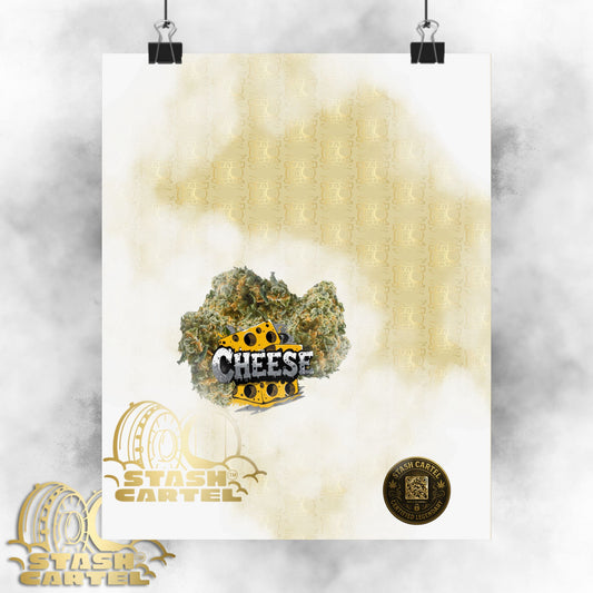 🧀🌀 Cheese Poster – Iconic UK Hybrid with Funky Cheddar & Bold Euphoria