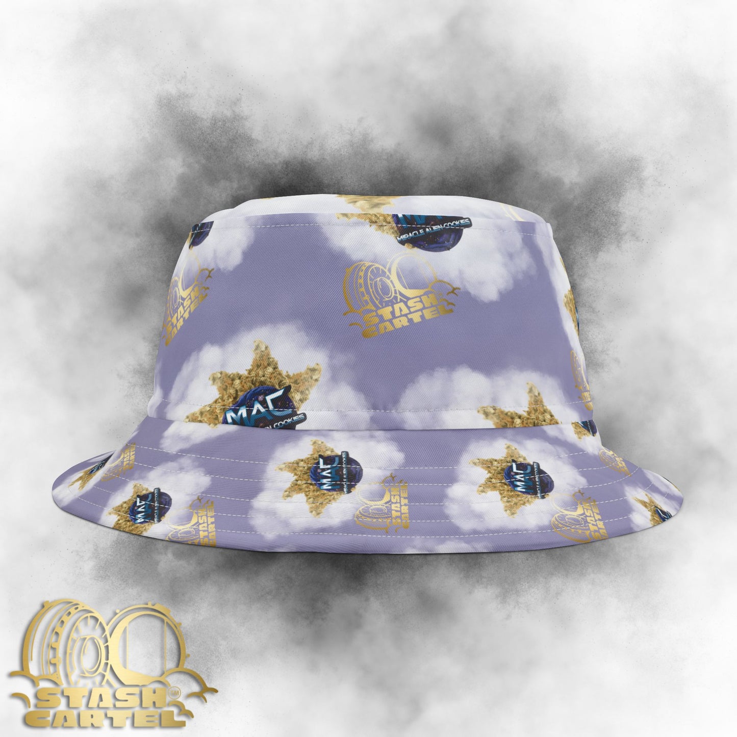 MAC (Miracle Alien Cookies) Bucket Hat – Cosmic Cookie Drip with Galactic Vibes