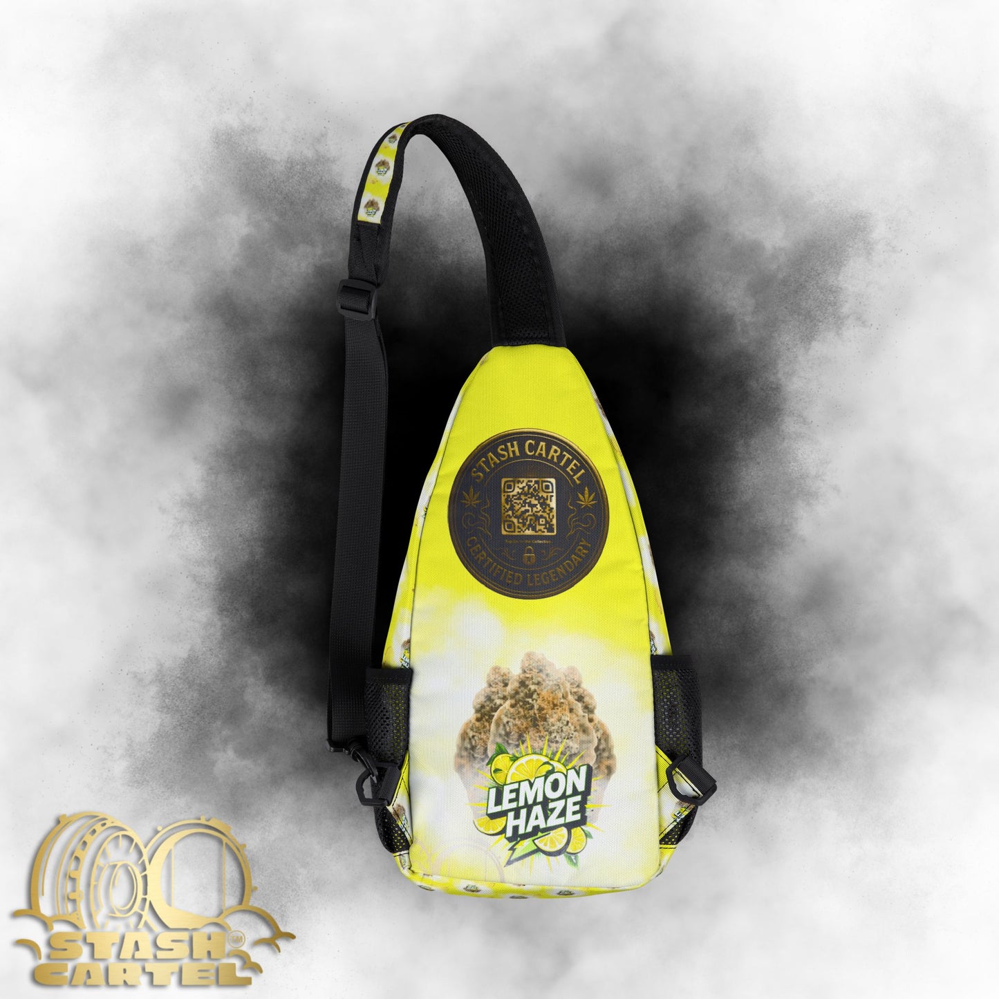 Lemon Haze Stash Bag – Sharp Zing with Daylight Zip
