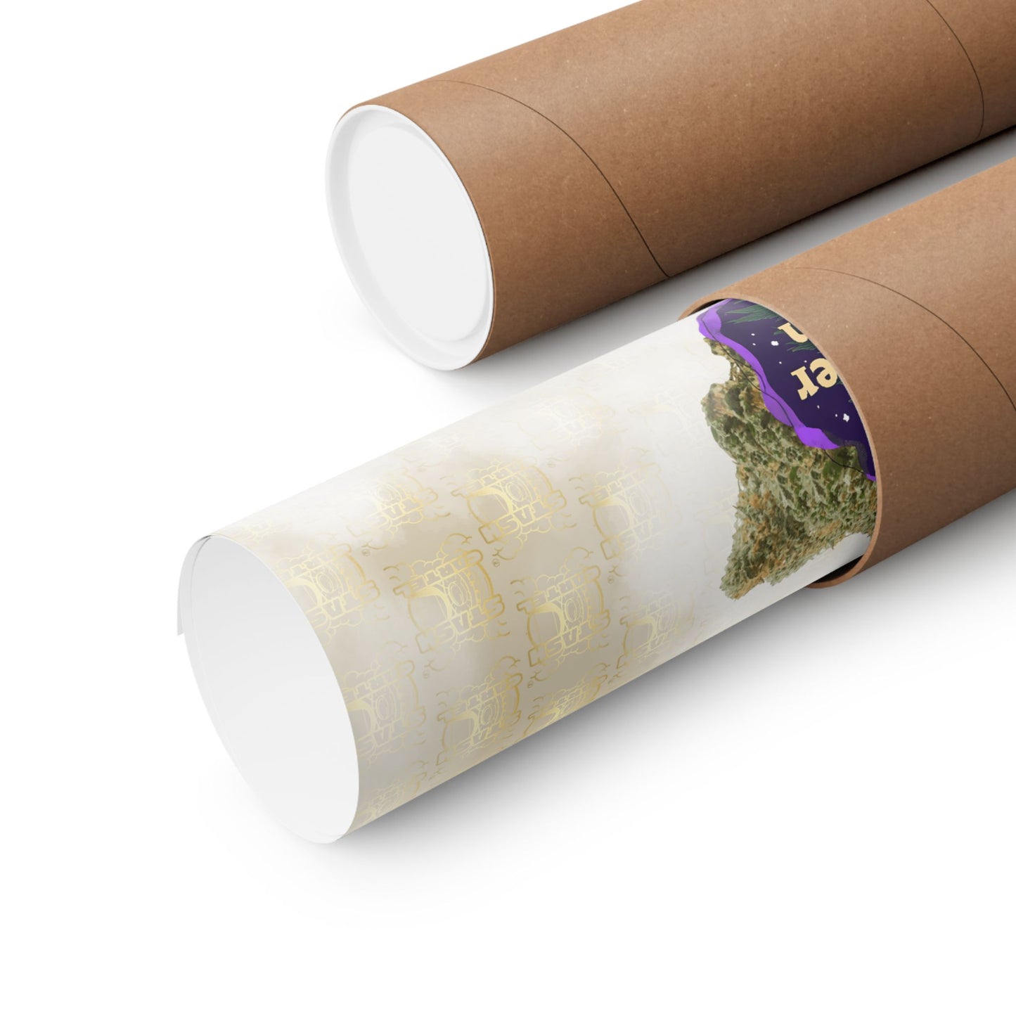 ✡️🌿 Kosher Kush Poster – Sacred Indica Poster with Award-Winning Gas