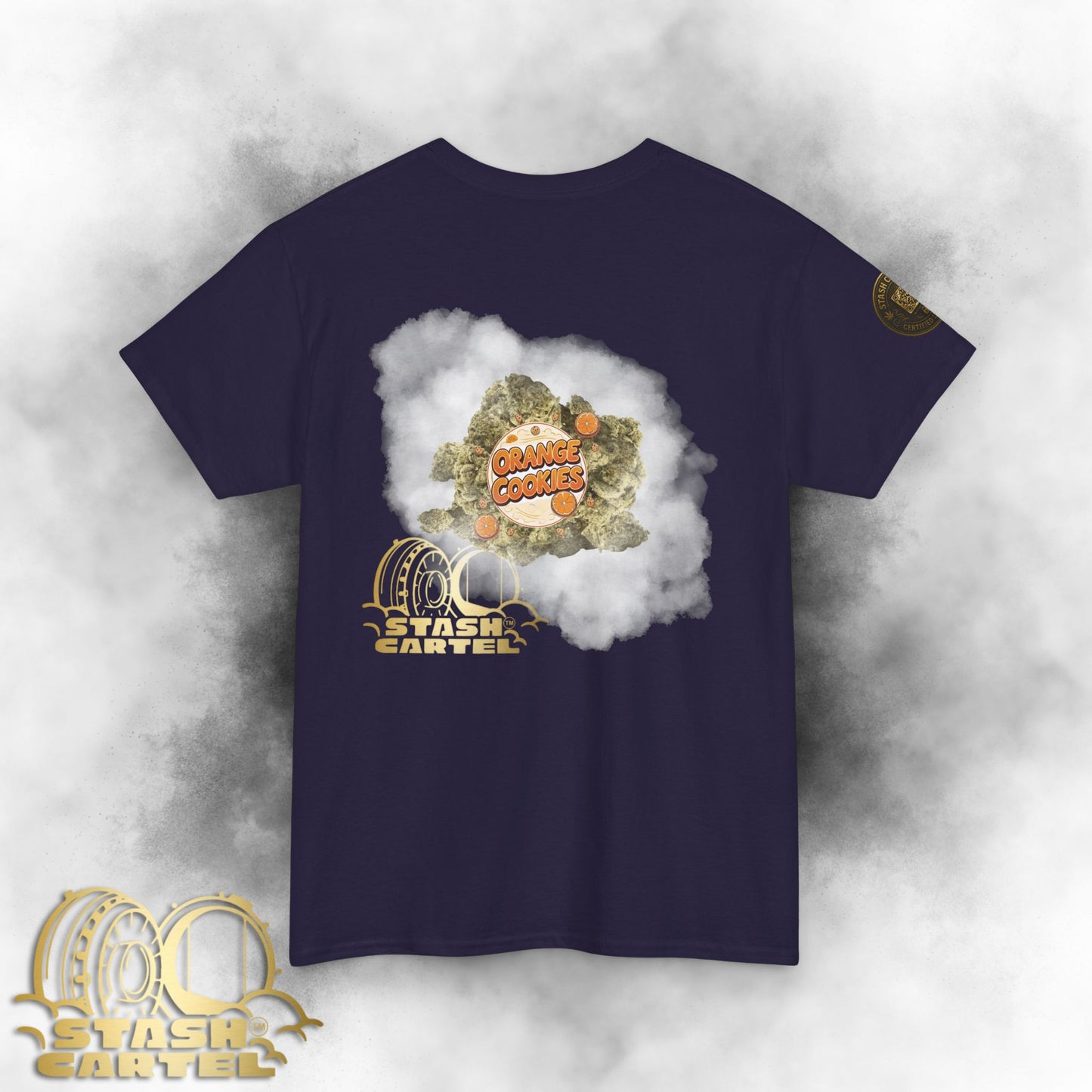 Orange Cookies Tee – Zesty Cream Dream Unisex Cotton Tee